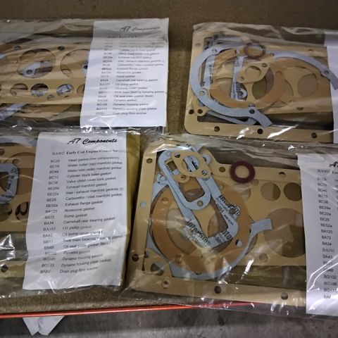 4 ASSORTED EARLY COIL ENGINE GASKET SETS
