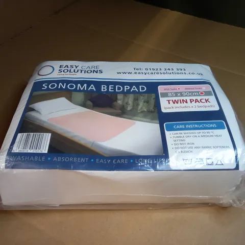 PACKAGED SONOMA BEDPAD TWIN PACK