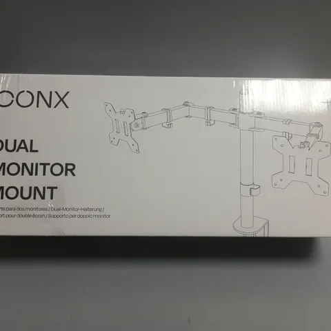 BOXED CONX DUAL MONITOR MOUNT 