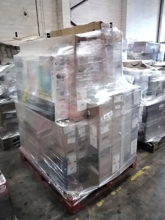 PALLET OF APPROXIMATELY 14 UNPROCESSED RAW RETURN TELEVISIONS TO INCLUDE;