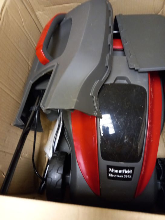 MOUNTFIELD ELECTRESS 30 LITRE CORDLESS LAWNMOWER