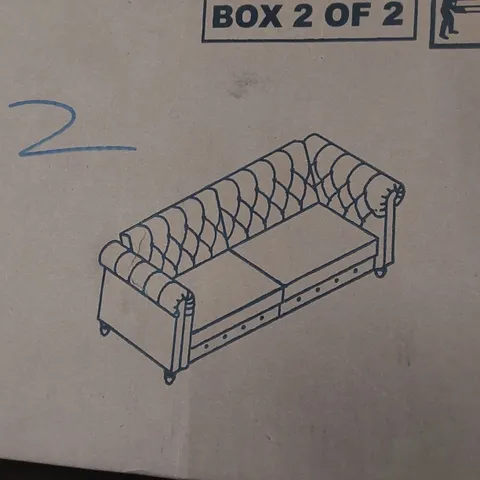 BOXED SOFA BED - BLACK (2 BOXES)