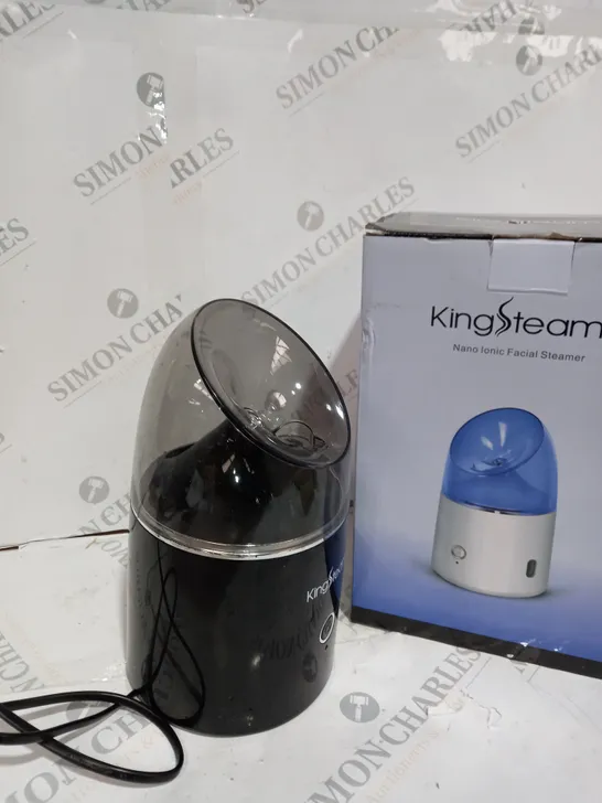 BOXED KINGSTEAM NANO IONIC FACIAL STEAMER 