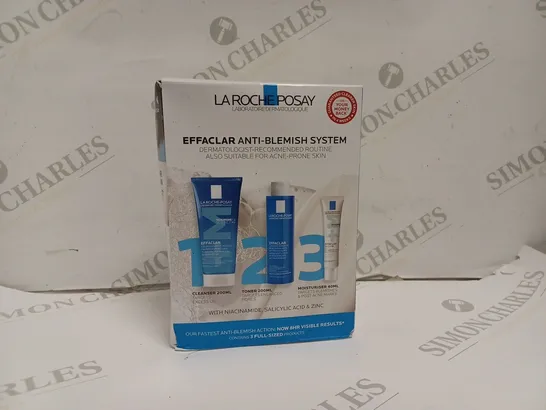 BOXED AND SEALED LA ROCHE-POSAY EFFACLAR 3-STEP ANTI BLEMISH SYSTEM