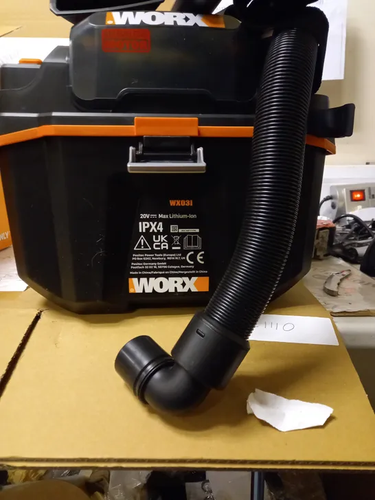 WORX WX031.9 18V (20V MAX) CORDLESS COMPACT WET/DRY VACUUM CLEANER