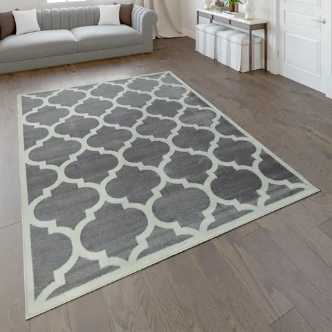 BRAND NEW BAGGED PACO HOME 066 SINAI RUG IN GREY - 120X170CM