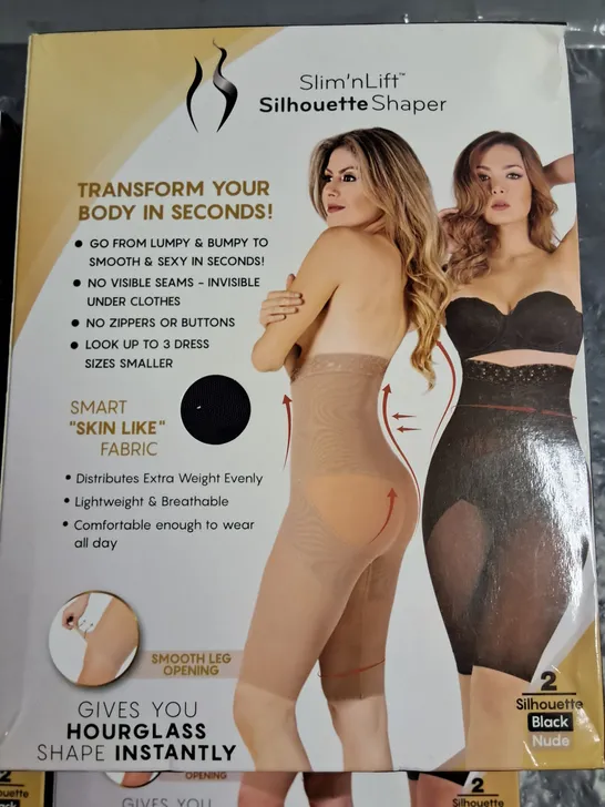 LOT OF 4 SLIM N LIFT SILHOUETTE 2-PACKS - VARIOUS SIZES