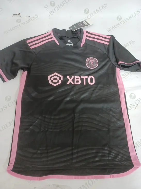 INTERNACIONAL MIAMI FOOTBALL CLUB SHIRT IN BLACK - MESSI 10 - SIZE 26 KIDS