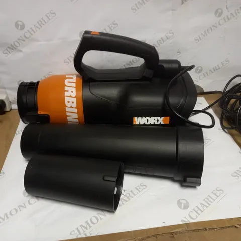 WORX WG518E AIR TURBINE CORDED LEAF BLOWER