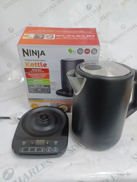 BOXED NINJA PERFECT TEMPERATURE KETTLE KT200UK