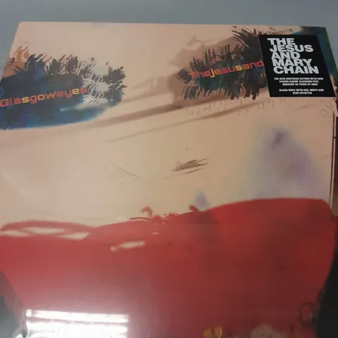 SEALED THE JESUS AND MARY CHAIN - GLASGOWEYES BLACK VINYL WITH COLOURED SPLATTERS
