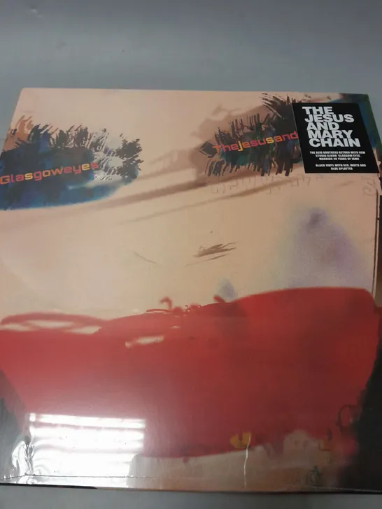 SEALED THE JESUS AND MARY CHAIN - GLASGOWEYES BLACK VINYL WITH COLOURED SPLATTERS