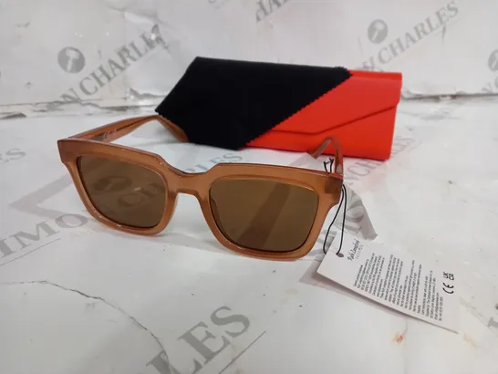 BOXED RUTH LANGSFORD SQUARE FRAME SUNGLASSES