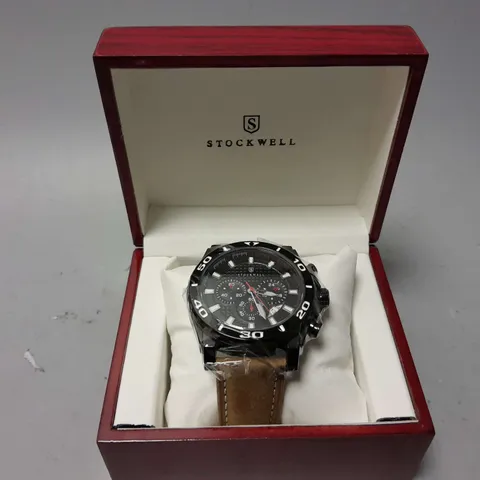 MEN’S STOCKWELL CHRONOGRAPH WATCH IN BLACK