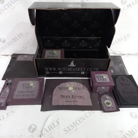 BOXED WITCH CASKET JANUARY 2024 GIFT SET