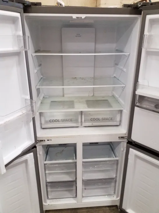 HOOVER MULTI DOOR AMERICAN FRIDGE FREEZER SS - UNPROCESSED RAW RETURN