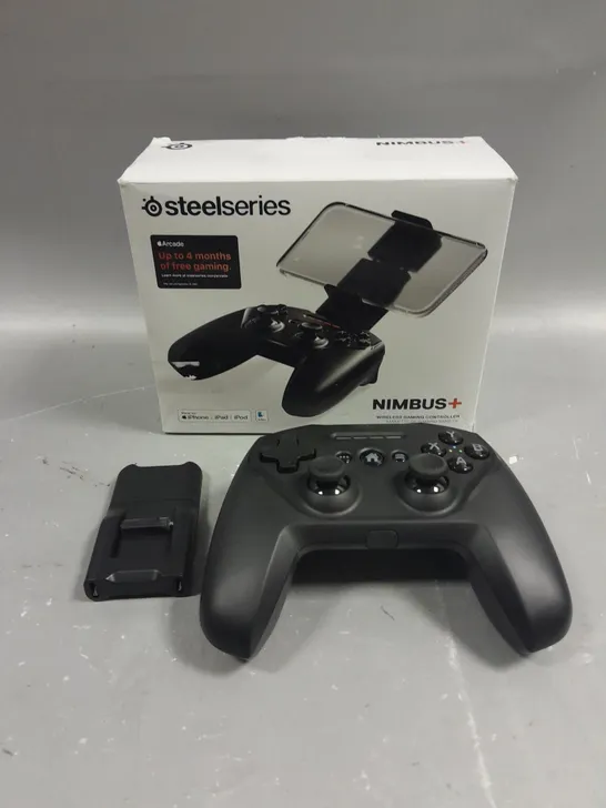 BOXED STEELSERIES NIMBUS+ WIRELESS GAMING CONTROLLER FOR IPHONES 