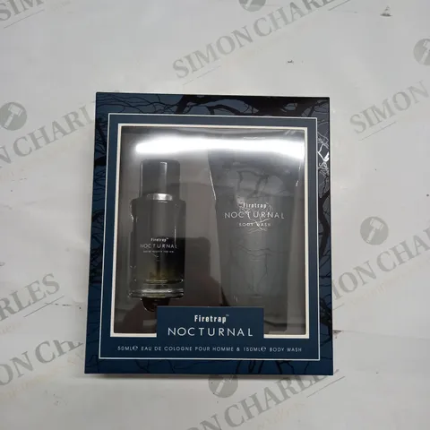 BOX OF APPROX 5 FIRETRAP NOCTURNAL EDT 50ML + BODYWASH 150ML GIFT SET