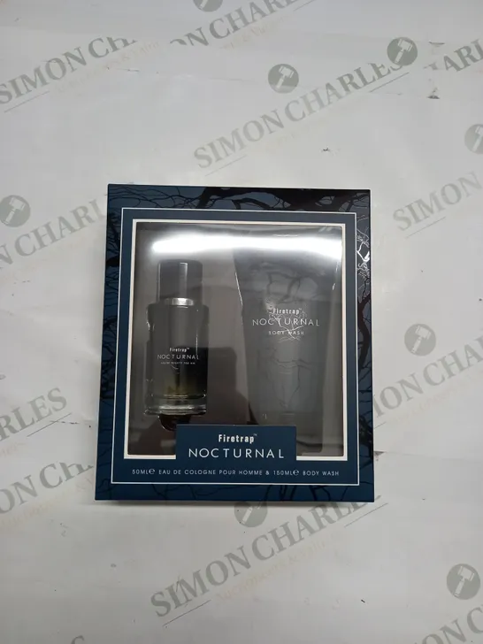 BOX OF APPROX 5 FIRETRAP NOCTURNAL EDT 50ML + BODYWASH 150ML GIFT SET