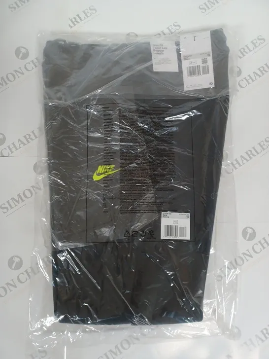 NIKE SLIM FIT TAPER PANTS IN BLACK SIZE XS