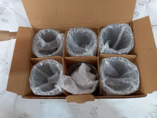 BOX OF 6 GLASSES