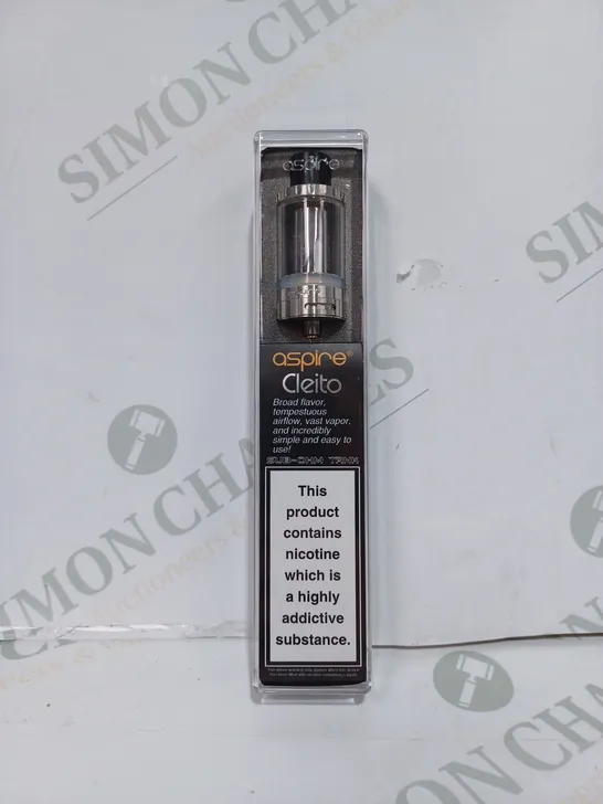 LOT TO CONTAIN APPROX. 20 X ASPIRE 3.5ML CLEITO TANK SETS 