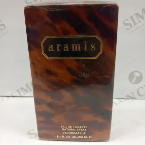 BOXED AND SEALED ARAMIS EAU DE TOILETTE 240ML