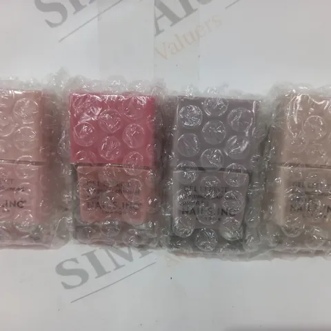 BOXED NAILS INC 4 PIECE PINK GEL EFFECT COLLECTION