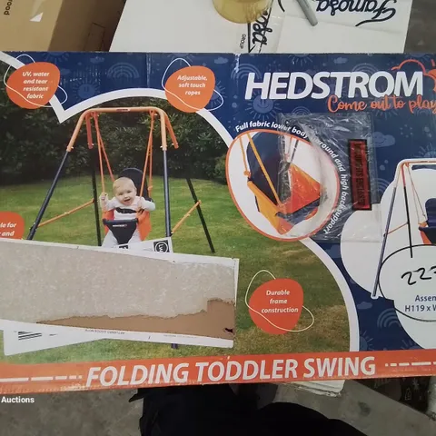 HEDSTORM FOLDING TODDLER SWING