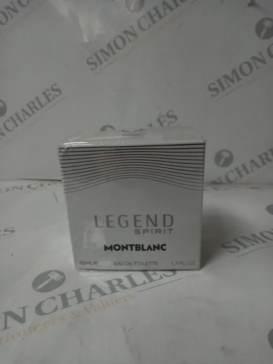 MONTBLANC LEGEND SPIRIT EAU DE TOILETTE 50ML - SEALED 