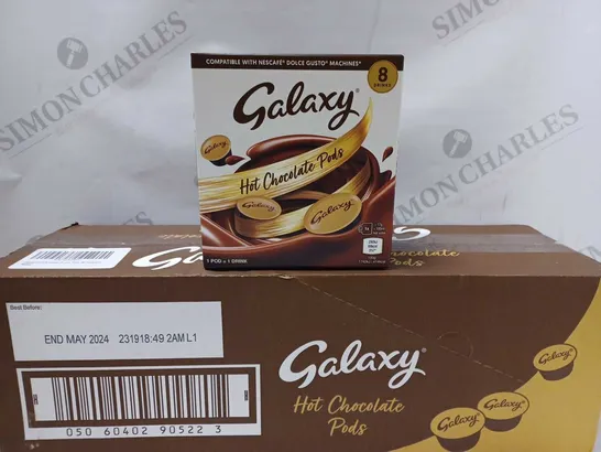 BOX OF 5 X 8 GALAXY HOT CHOCOLATE DOLCE GUSTO COMPATIBLE PODS