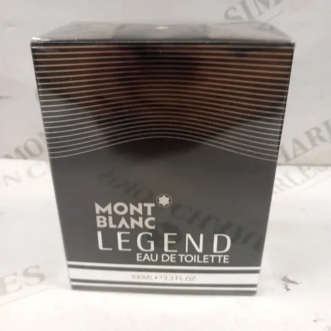 BOXED MONT BLANC LEGEND EAU DE TOILETTE 100ML