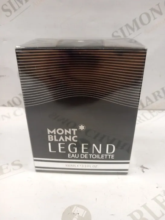 BOXED MONT BLANC LEGEND EAU DE TOILETTE 100ML