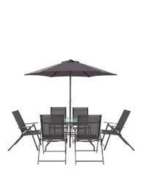 BOXED GRADE 1 HAWAII 8 PIECE GUNMETAL GARDEN SET (1 BOX)