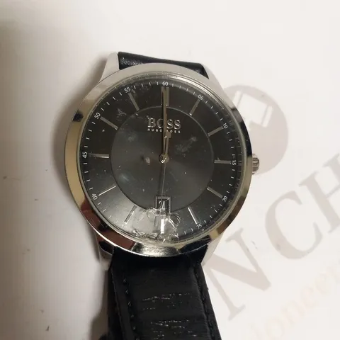 HUGO BOSS WRIST WATCH WITH BLACK STRAP