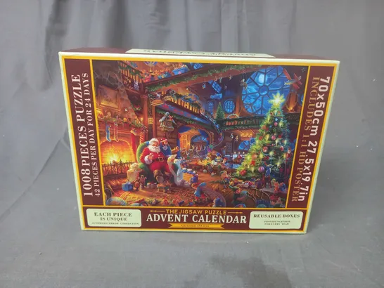 THE JIGSAW PUZZLE - ADVENT CALENDAR - CHRISTMAS OLD MAN