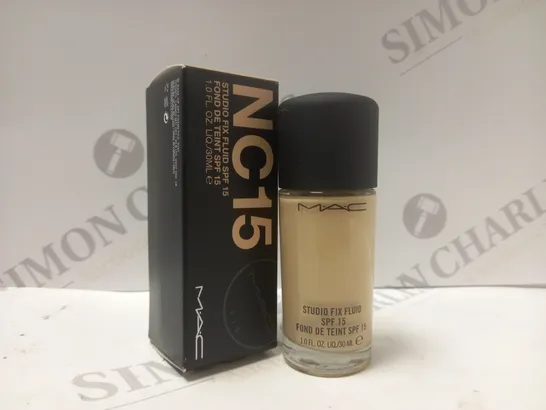 MAC COSMETICS STUDIO FIX FLUID FOUNDATION SPF15 30ML #NC15 