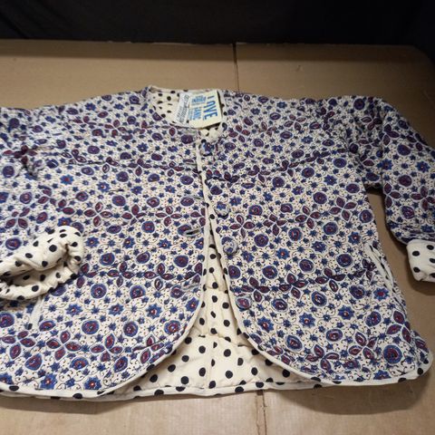 COTTON CONSCIOUS BUTTON UP JACKET - SIZE UNSPECIFIED