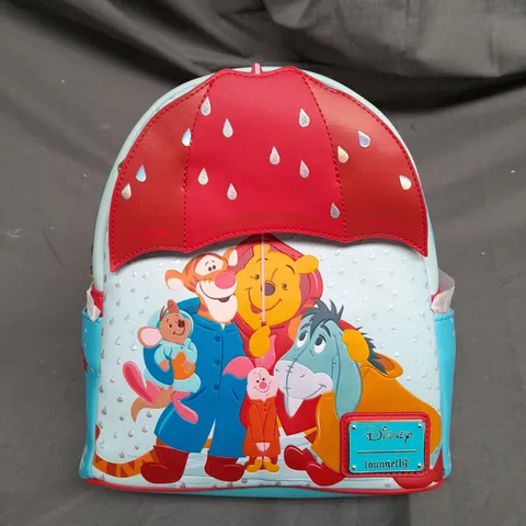 DISNEY WINNIE THE POOH LOUNGEFLY RAINY DAY MINI BACKPACK