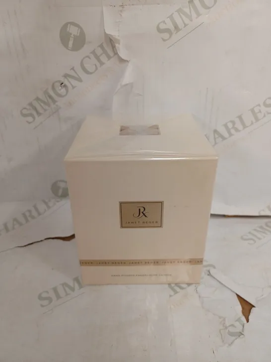 SEALED JANET REGER HAND POURED FRAGRANCED CANDLE 200G