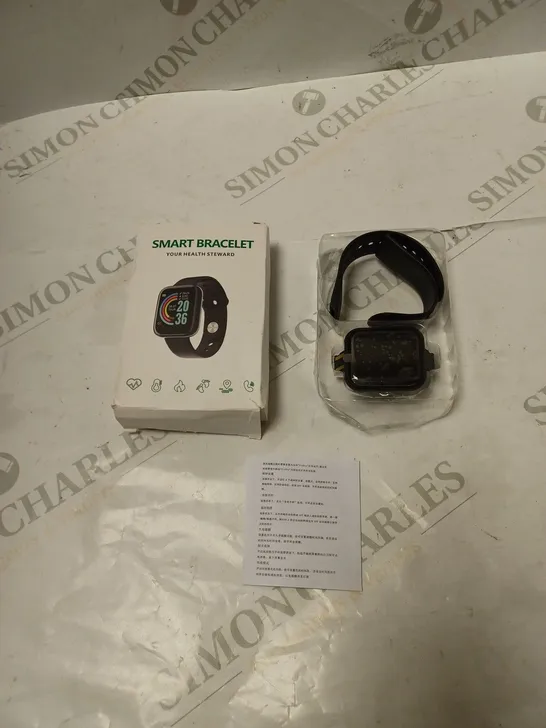 BOXED SMART BRACELET WATCH AND HEART RATE MONITOR