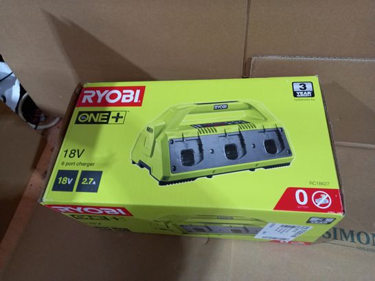 RYOBI 18V 6 PORT CHARGER