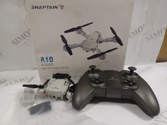 BOXED SNAPTAIN A10 4-AXIS MINI FOLDABLE DRONE 