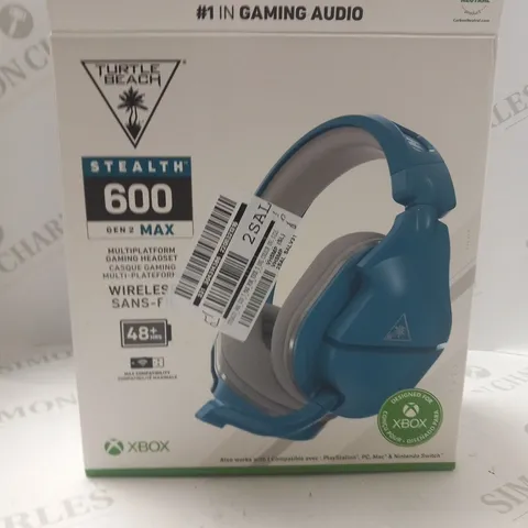 BOXED TURTLE BEACH STEALTH 600 GEN2 MAX MULTIPLATFORM GAMING HEADSET