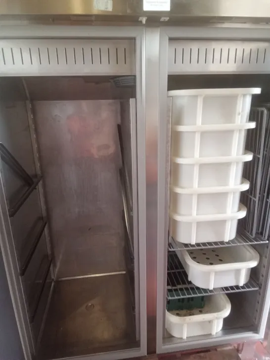 SPA TN 140 DOUBLE DOOR FRIDGE 