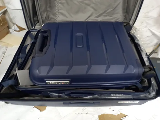 ROCK 3PC SUITCASE IN NAVY BLUE 