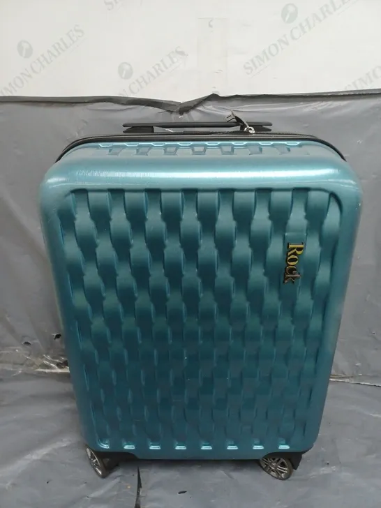 ROCK CARRY-ON 8-WHEEL SUITCASE IN BLUE