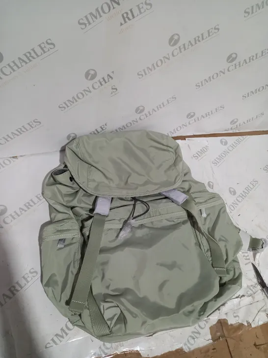 SWEATY BETTY NYLON SAGE GREEN RUCKSACK 