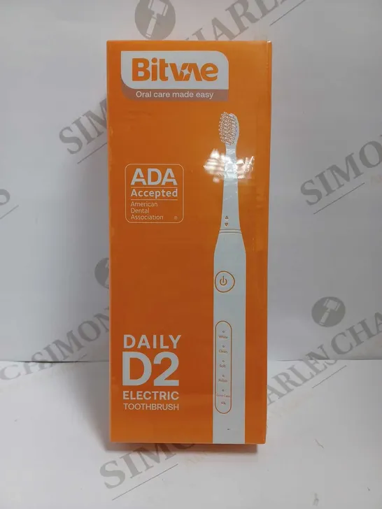 SEALED BITVAE DAILY D2 ELECTRIC TOOTHBRUSH