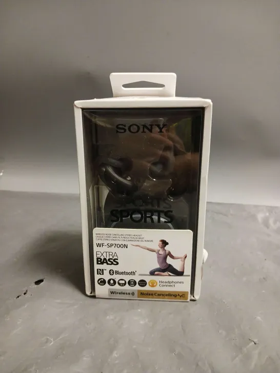 BOXED SONY SPORTS WF-SP700N EXTRA BASS - WIRELESS/NOISE CANCELLATION 